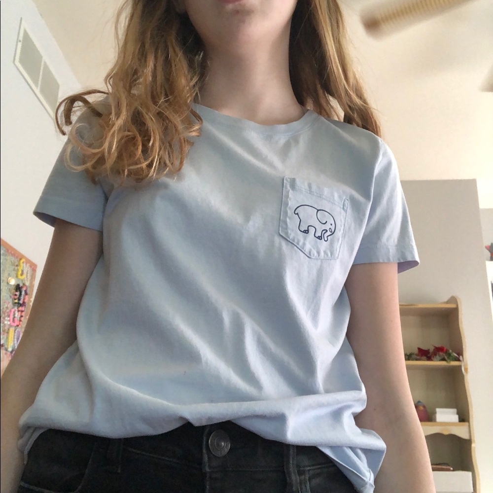 Ivory Ella Ocean Blue Great Quality Top